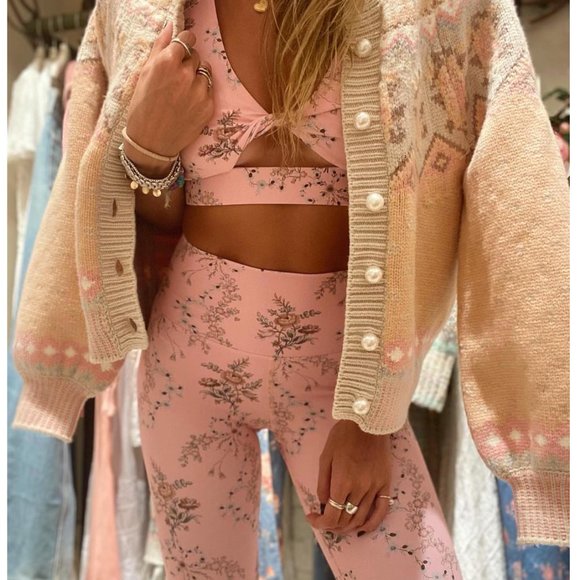 LoveShackFancy Pants - LOVESHACKFANCY X BEACH RIOT PIPER LEGGING